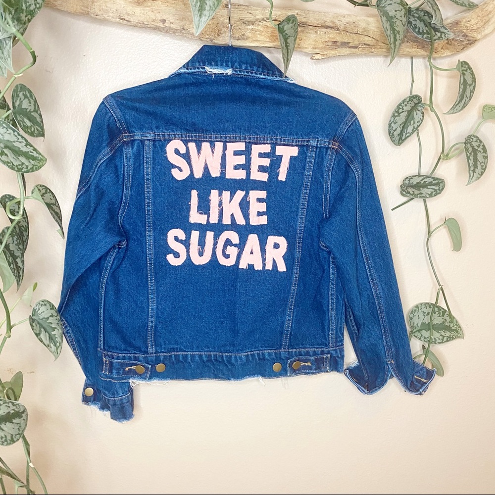 High Heels Suicide Sweet Like Sugar Denim Jacket